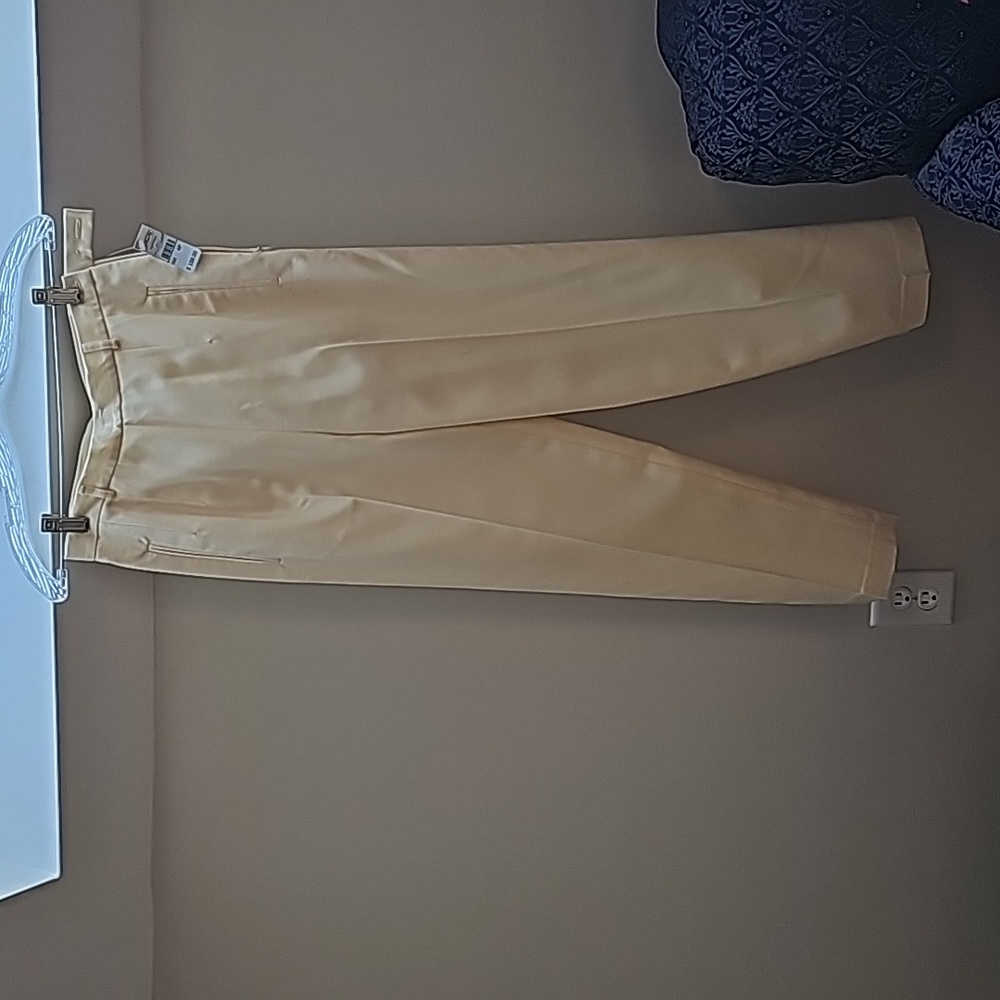 Nwt talbots petites size 4 white wool pants
